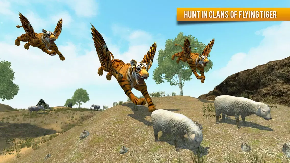 ภาพหน้าจอของ Flying Tiger - Wild Simulator