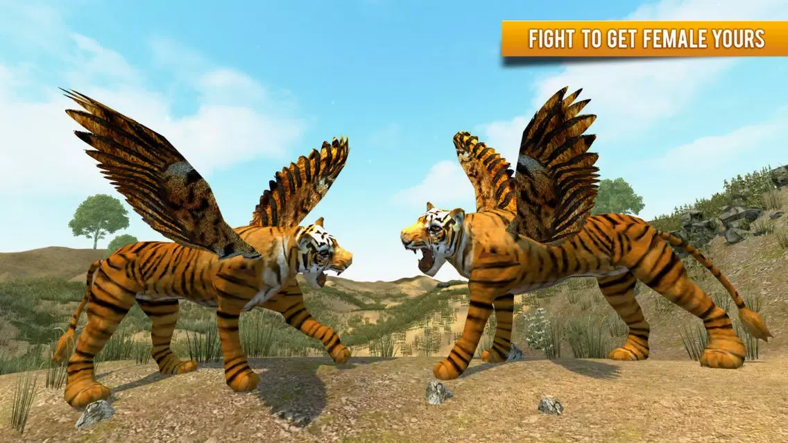 ภาพหน้าจอของ Flying Tiger - Wild Simulator