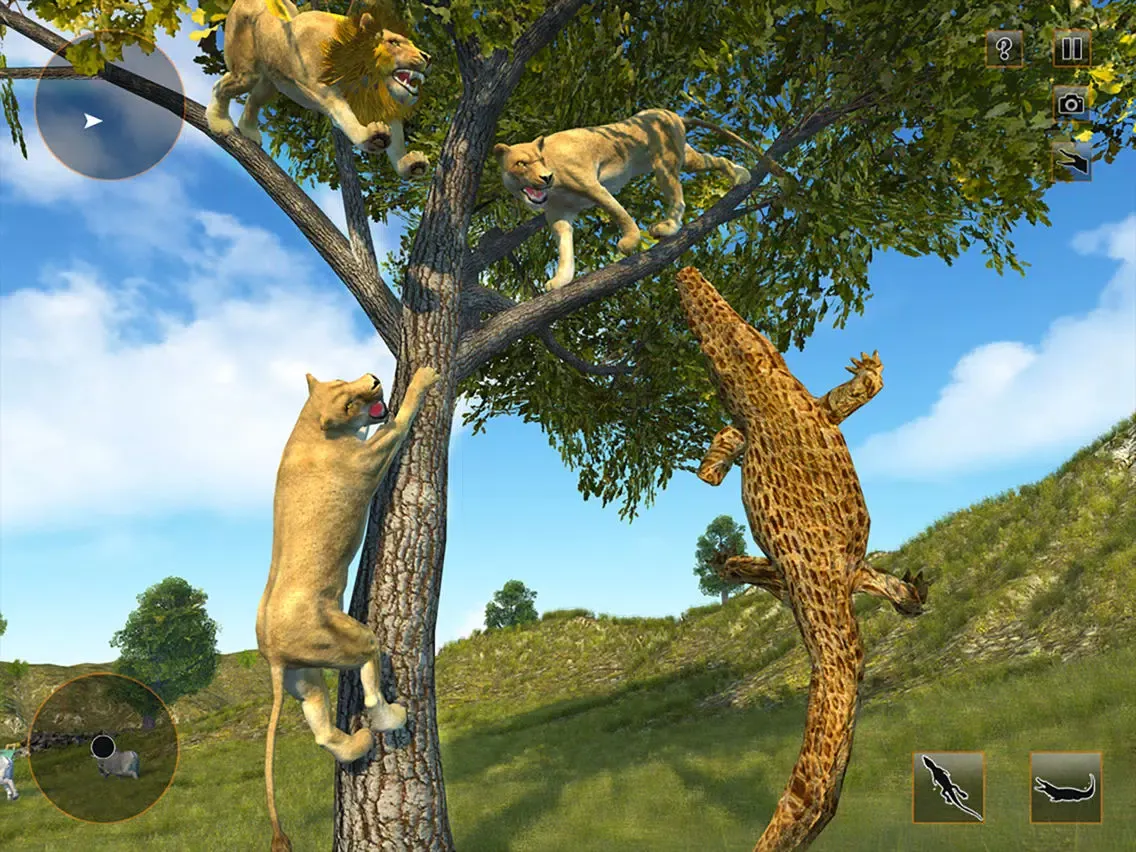 Life of Crocodile - Wild Simulator iPad 應用截圖