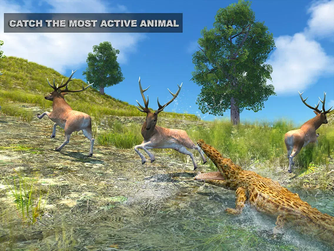 Life of Crocodile - Wild Simulator iPad 應用截圖