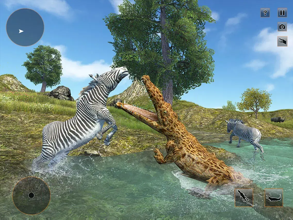 Life of Crocodile - Wild Simulator iPad 應用截圖