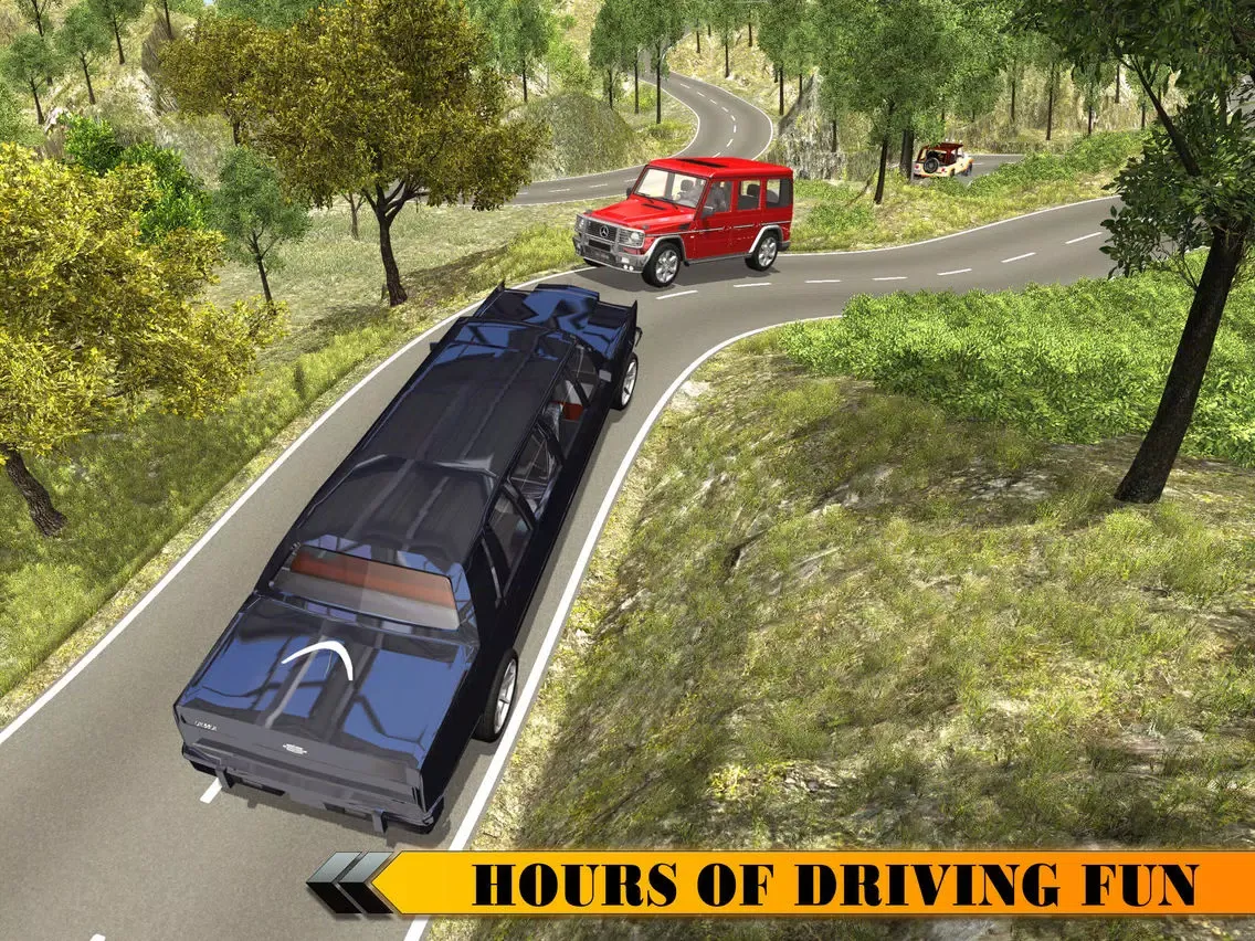 Offroad Limo Mountain Driving - Real Limo Drive iPad 應用截圖