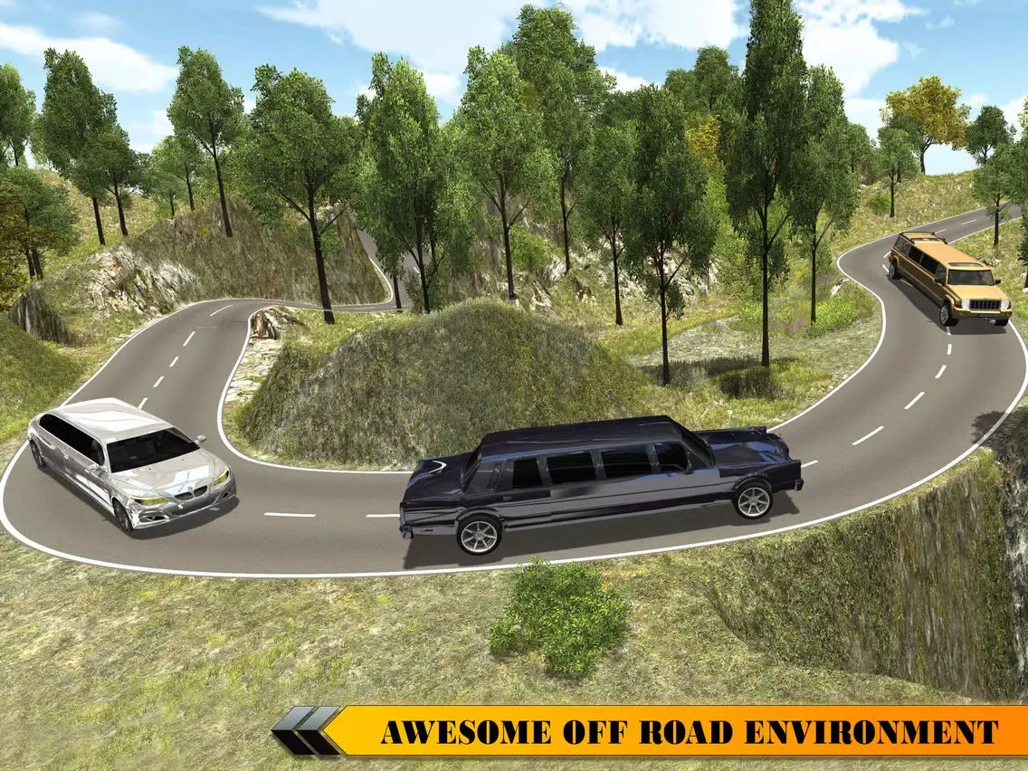 Offroad Limo Mountain Driving - Real Limo Drive iPad 應用截圖