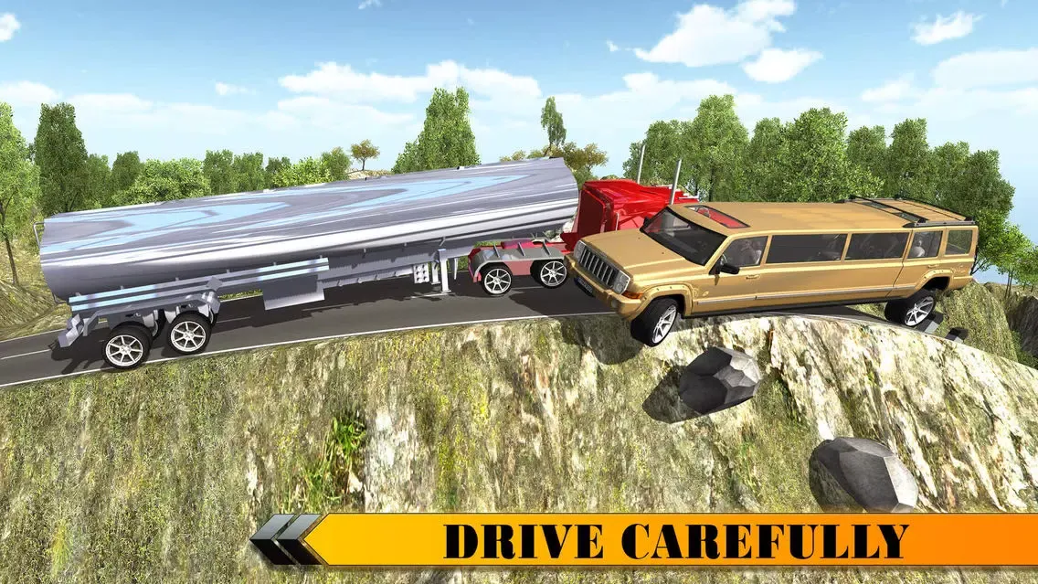 Offroad Limo Mountain Driving - Real Limo Drive應用截圖