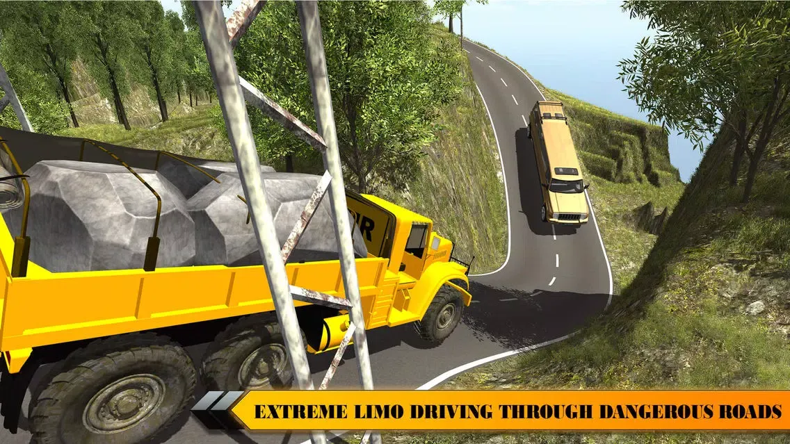 Offroad Limo Mountain Driving - Real Limo Drive應用截圖