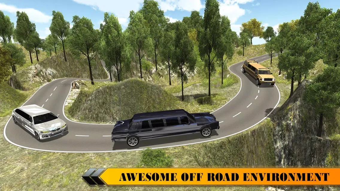 Offroad Limo Mountain Driving - Real Limo Drive應用截圖