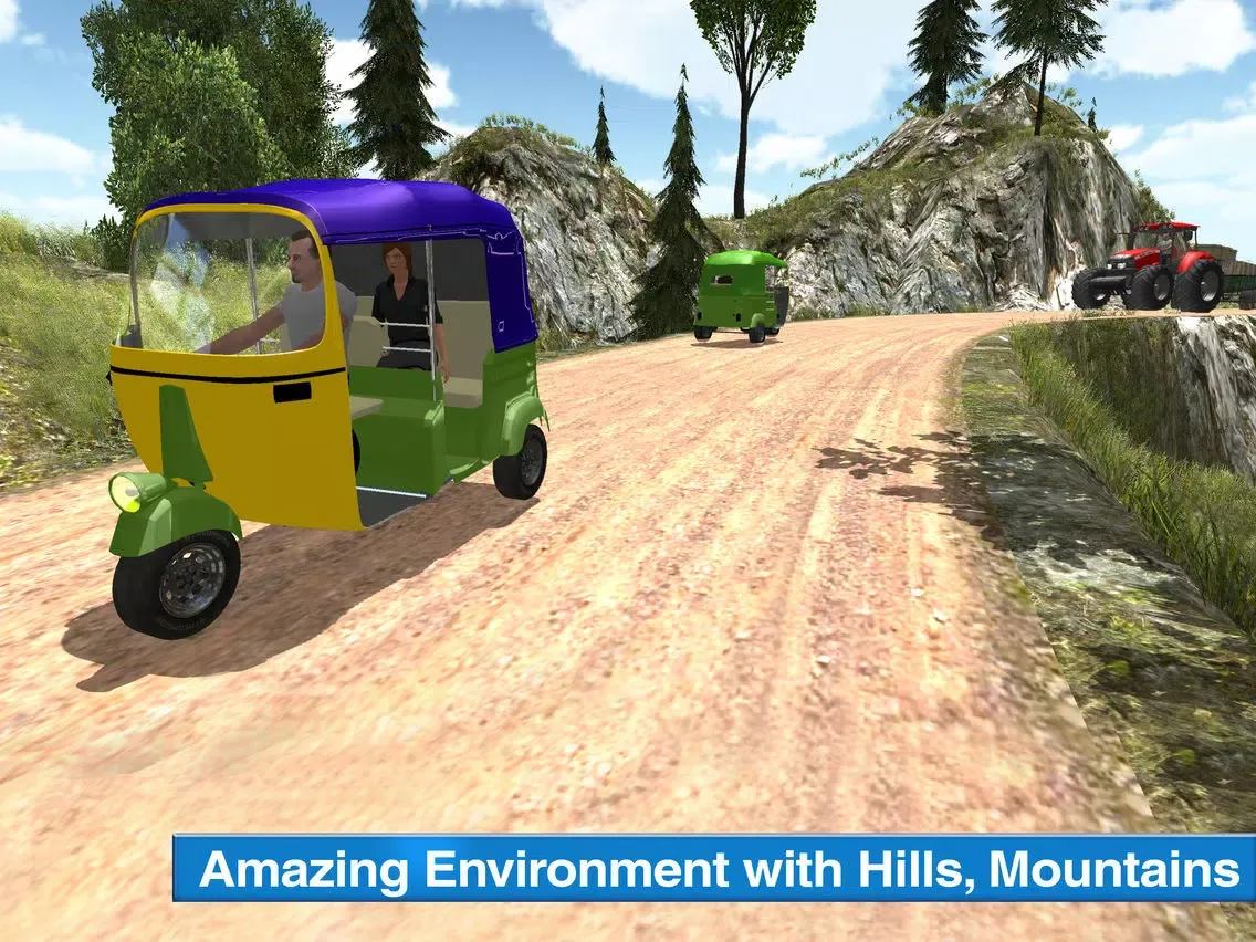 Zrzuty ekranu Offroad Tuk Tuk Auto Driving iPad 