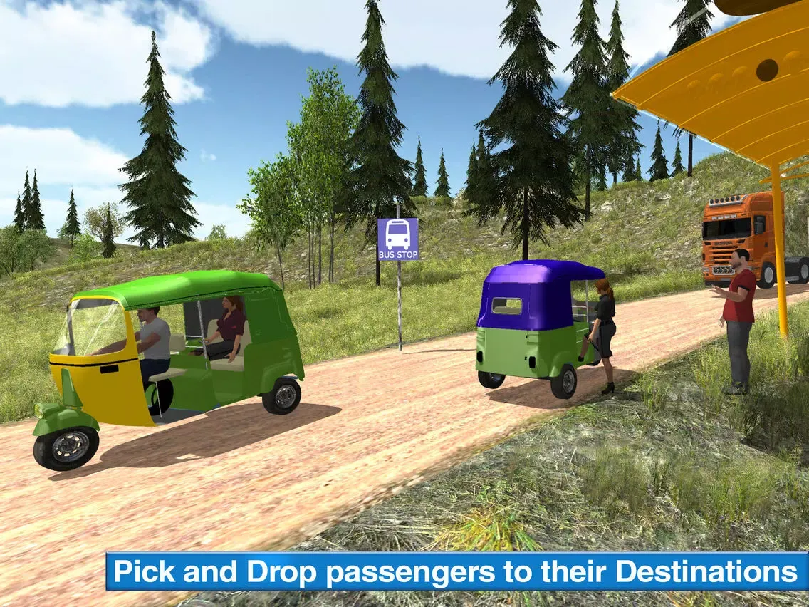 Zrzuty ekranu Offroad Tuk Tuk Auto Driving iPad 