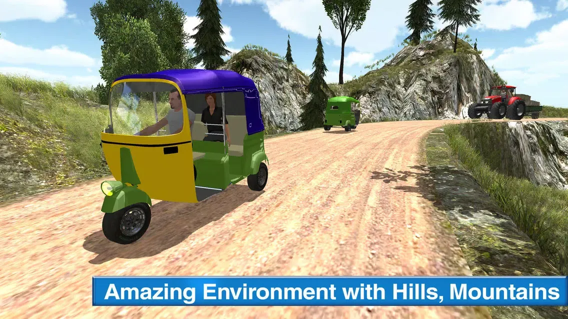 Zrzuty ekranu Offroad Tuk Tuk Auto Driving
