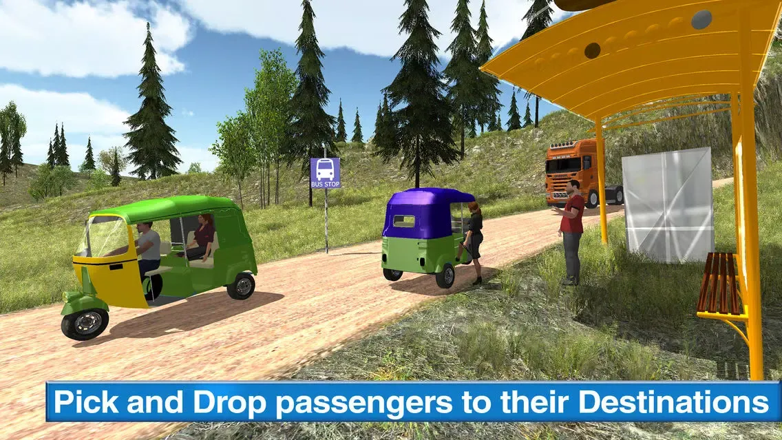Zrzuty ekranu Offroad Tuk Tuk Auto Driving