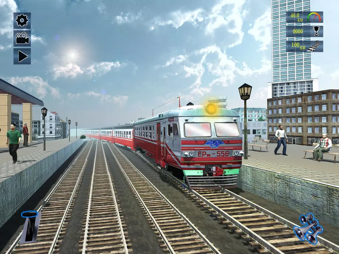 Capturas de pantalla de Train Racing Simulator Pro iPad 