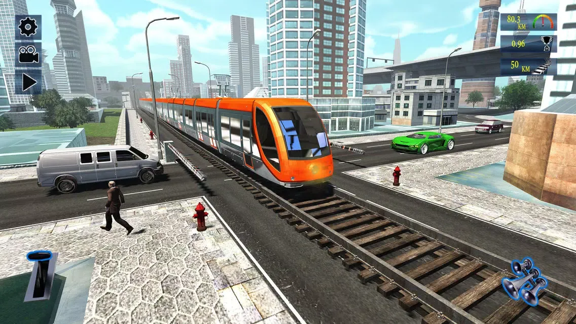 Capturas de pantalla de Train Racing Simulator Pro