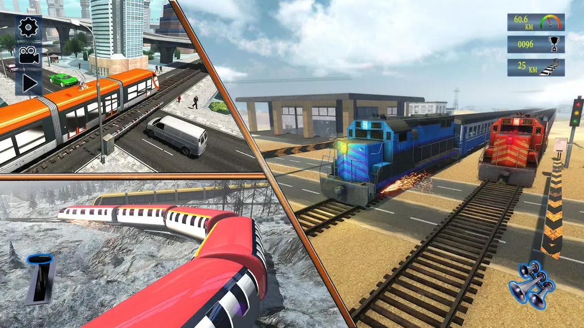 Capturas de pantalla de Train Racing Simulator Pro