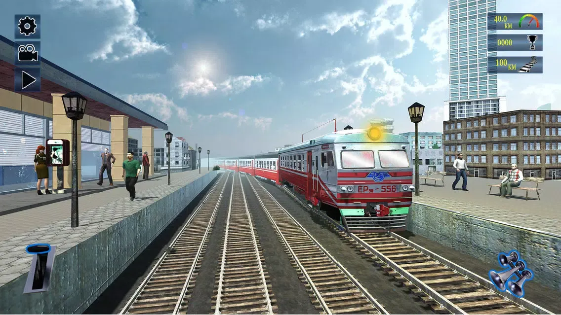 Capturas de pantalla de Train Racing Simulator Pro