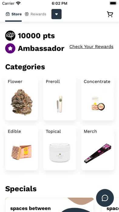 Ảnh chụp màn hình của Wallflower Cannabis Dispensary