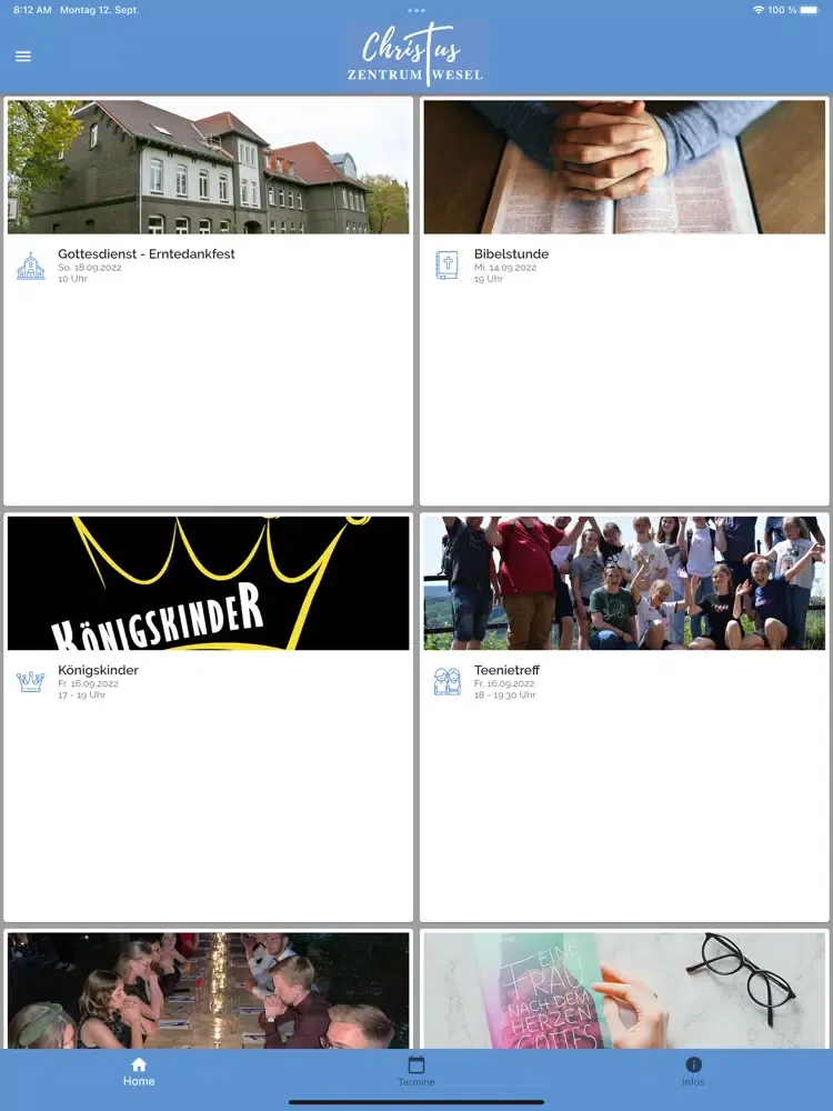 Christus Zentrum Wesel iPad  স্ক্রিনশট