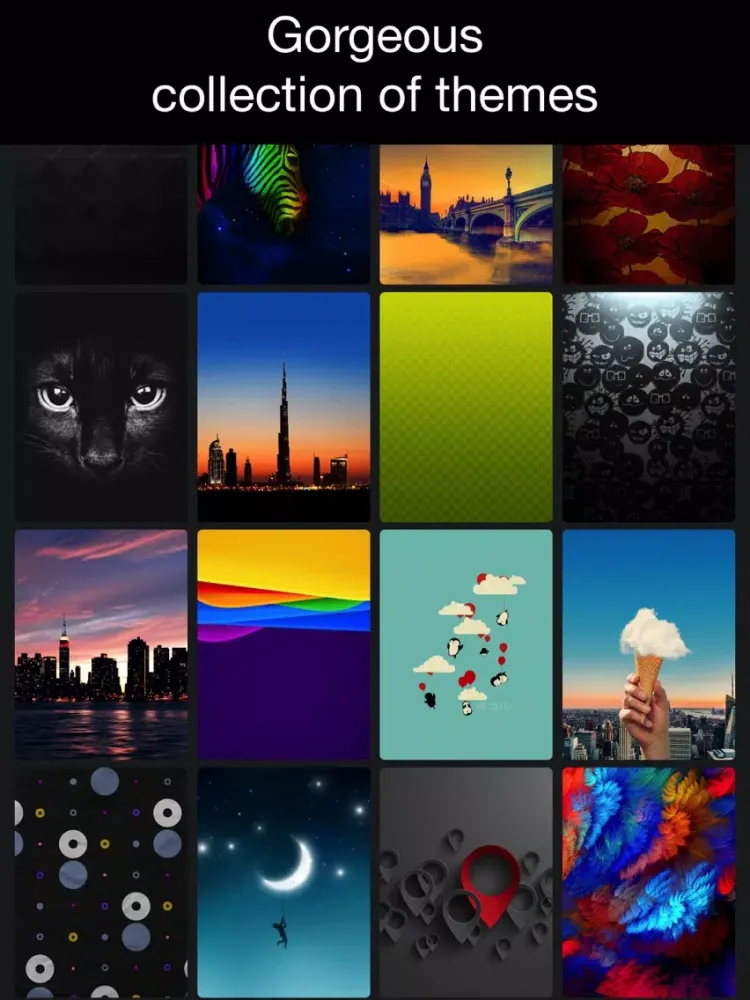 HD Wallpapers & Cool Themes iPad  Ekran Görüntüleri