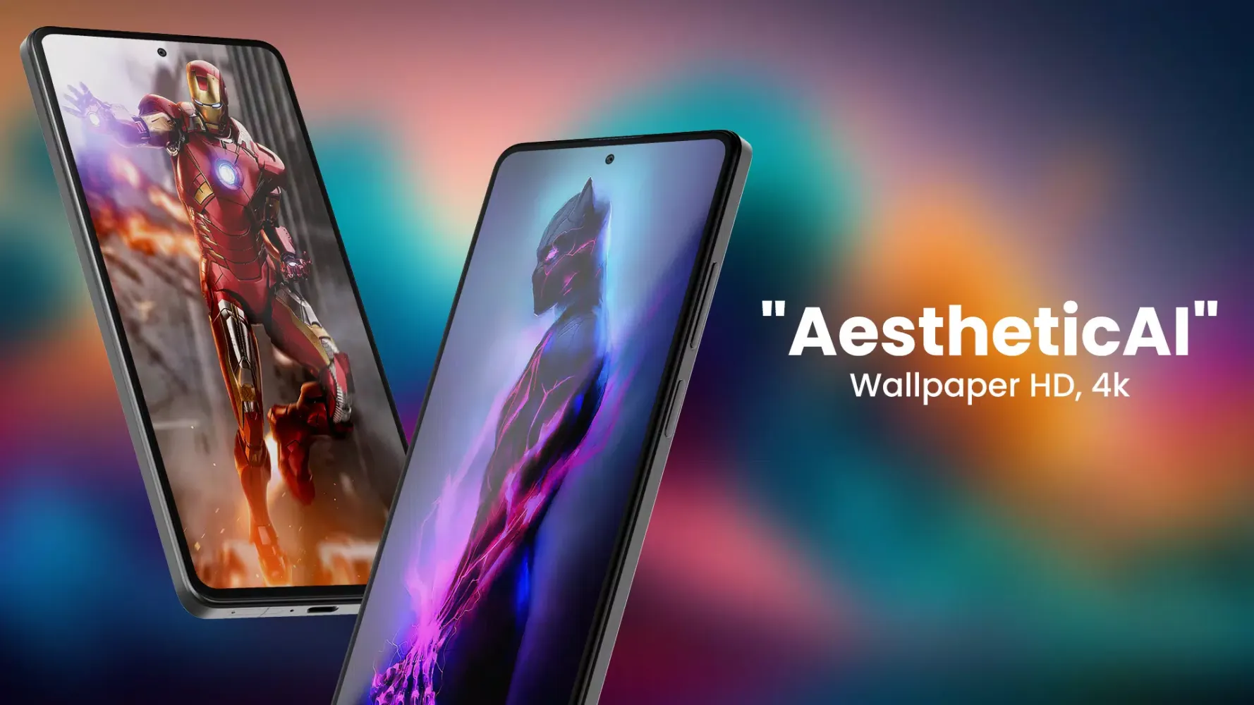 Wallpaper HD, 4k - AestheticAI 스크린샷