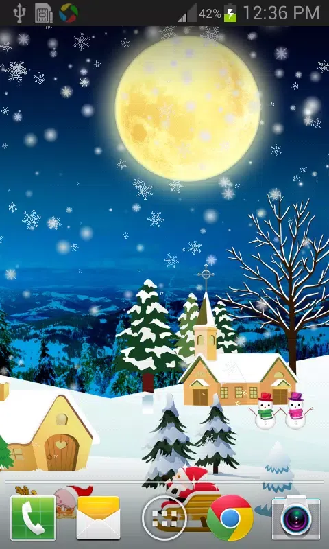 Christmas Live Wallpaper Screenshots