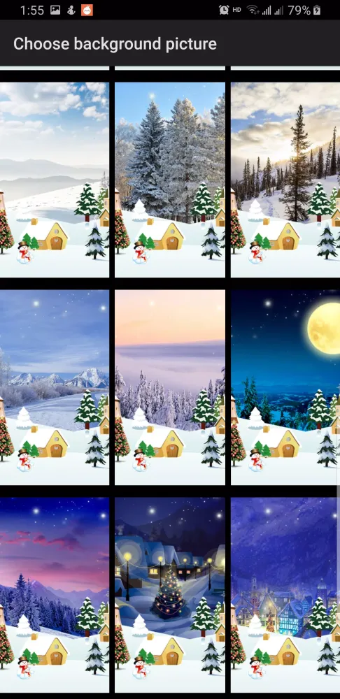 Christmas Live Wallpaper Screenshots