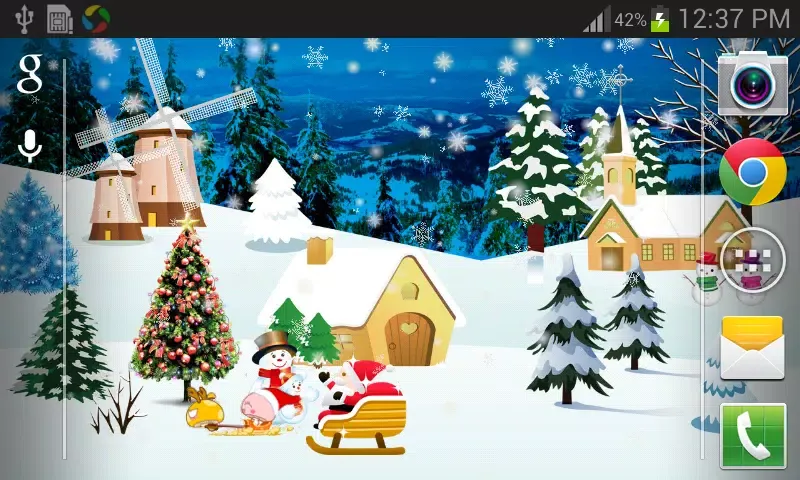 Christmas Live Wallpaper Screenshots