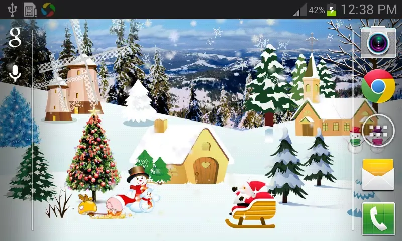 Christmas Live Wallpaper Screenshots