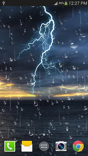 Thunder Storm Live Wallpaper Screenshots