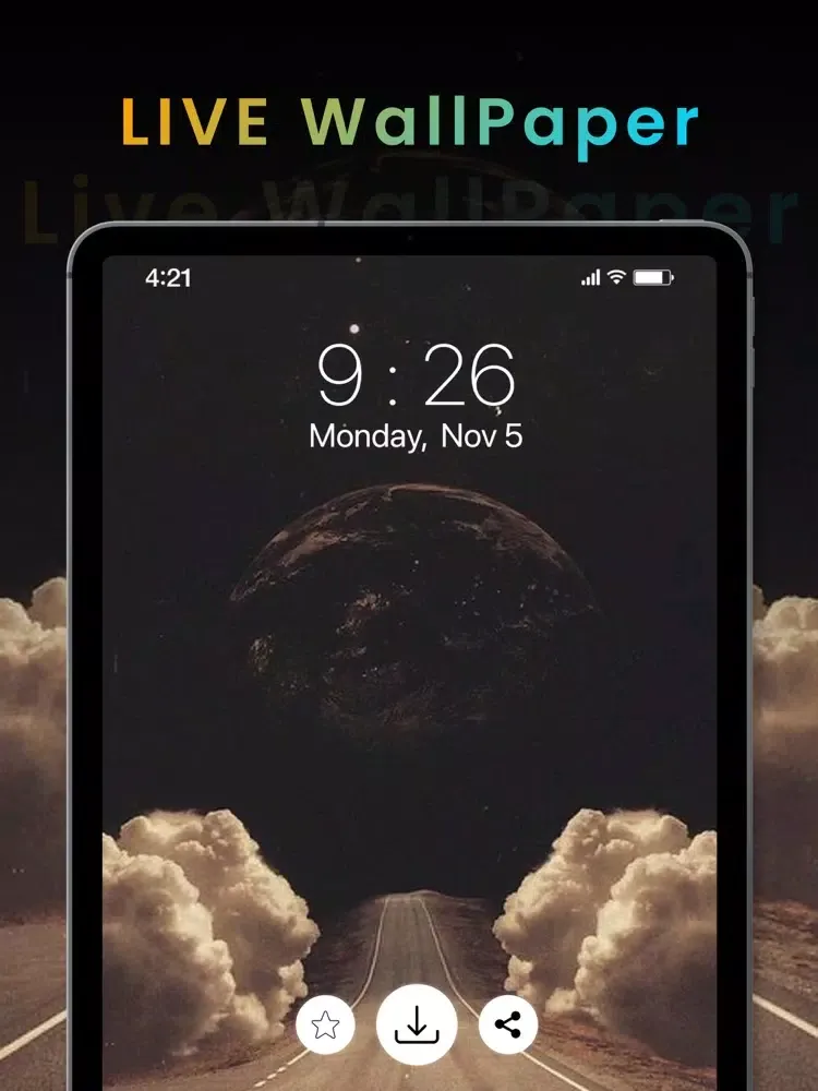 Capturas de tela do Wallpaper World 4k iPad 