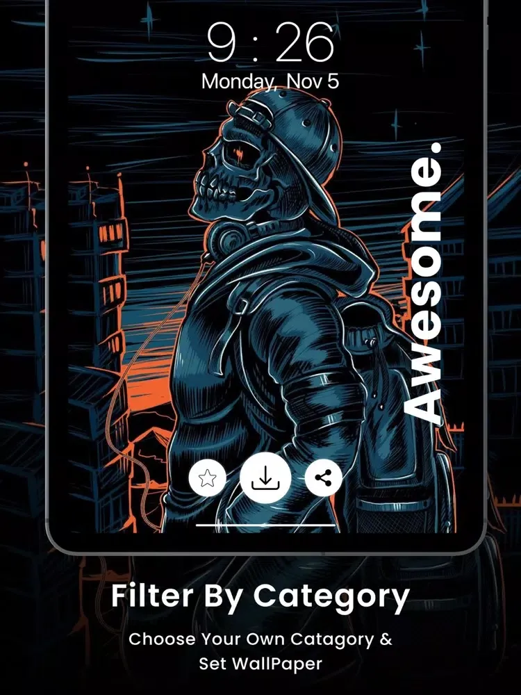 Capturas de tela do Wallpaper World 4k iPad 