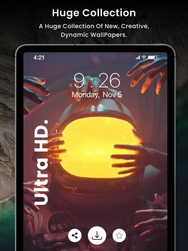 Capturas de tela do Wallpaper World 4k iPad 