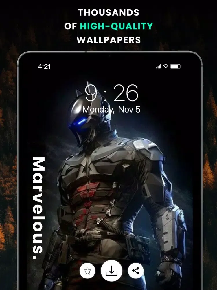 Capturas de tela do Wallpaper World 4k iPad 