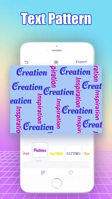 ภาพหน้าจอของ iPattern - Wallpapers Maker