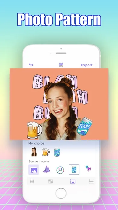 ภาพหน้าจอของ iPattern - Wallpapers Maker