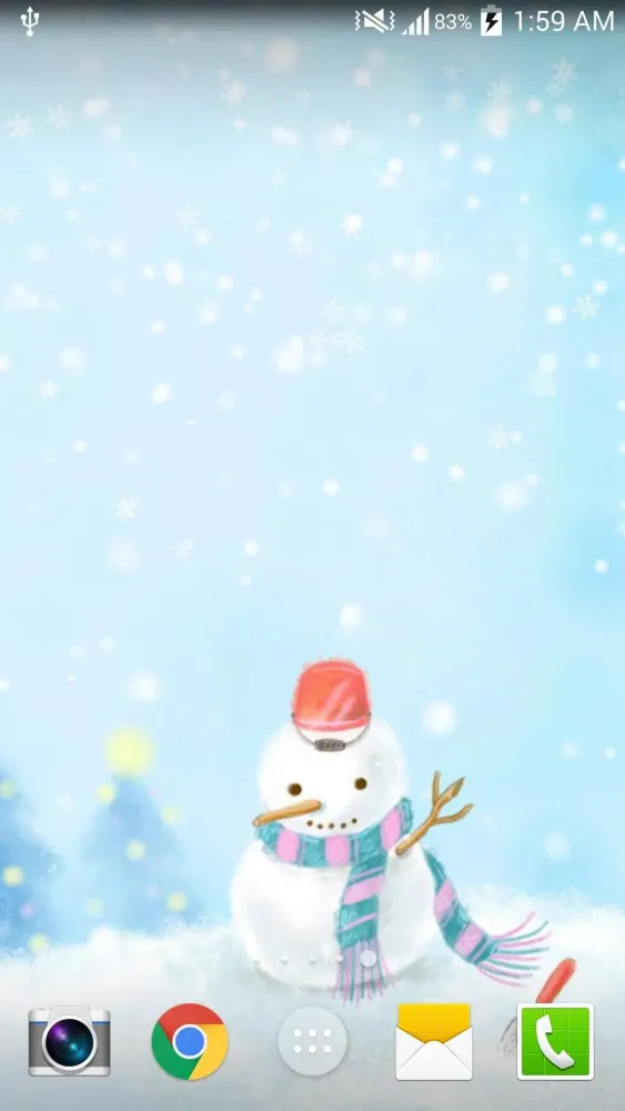 Christmas Night Live Wallpaper Screenshots