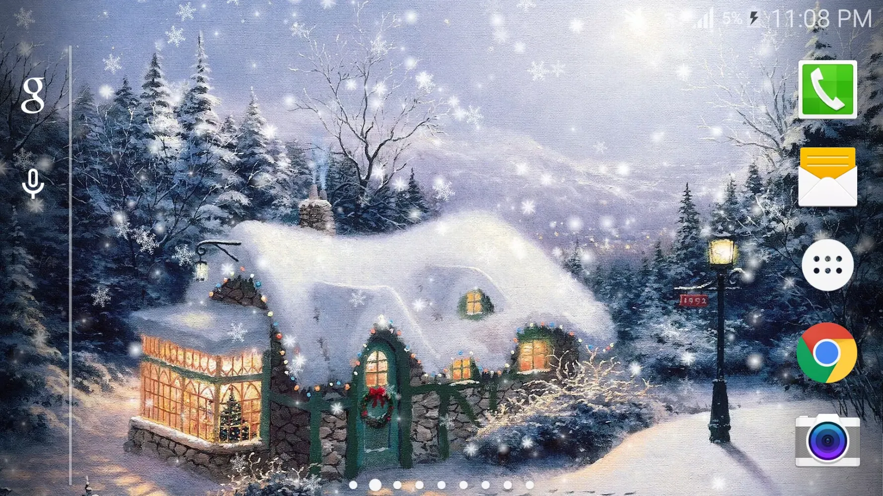 تصاویر Fairy Tale Snow Live Wallpaper