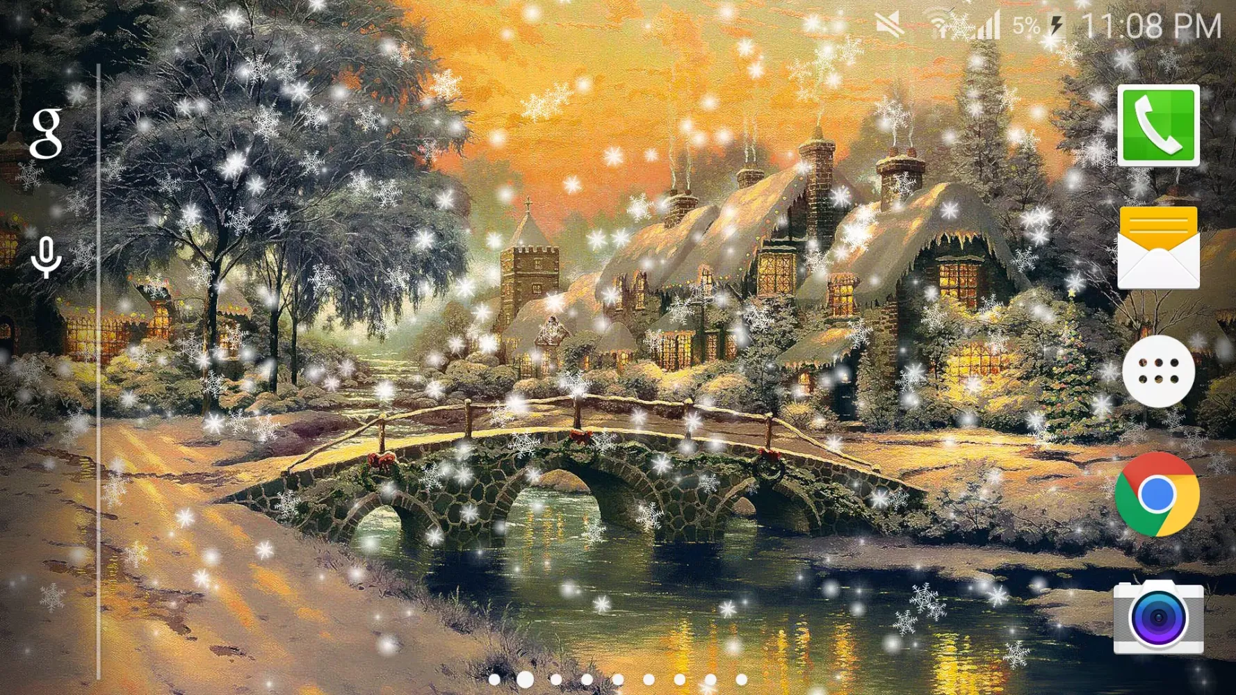 تصاویر Fairy Tale Snow Live Wallpaper