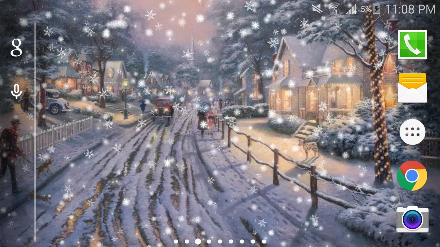 تصاویر Fairy Tale Snow Live Wallpaper