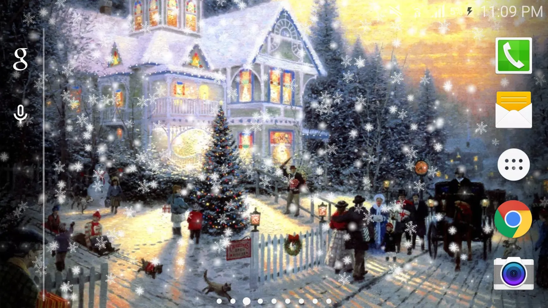 تصاویر Fairy Tale Snow Live Wallpaper