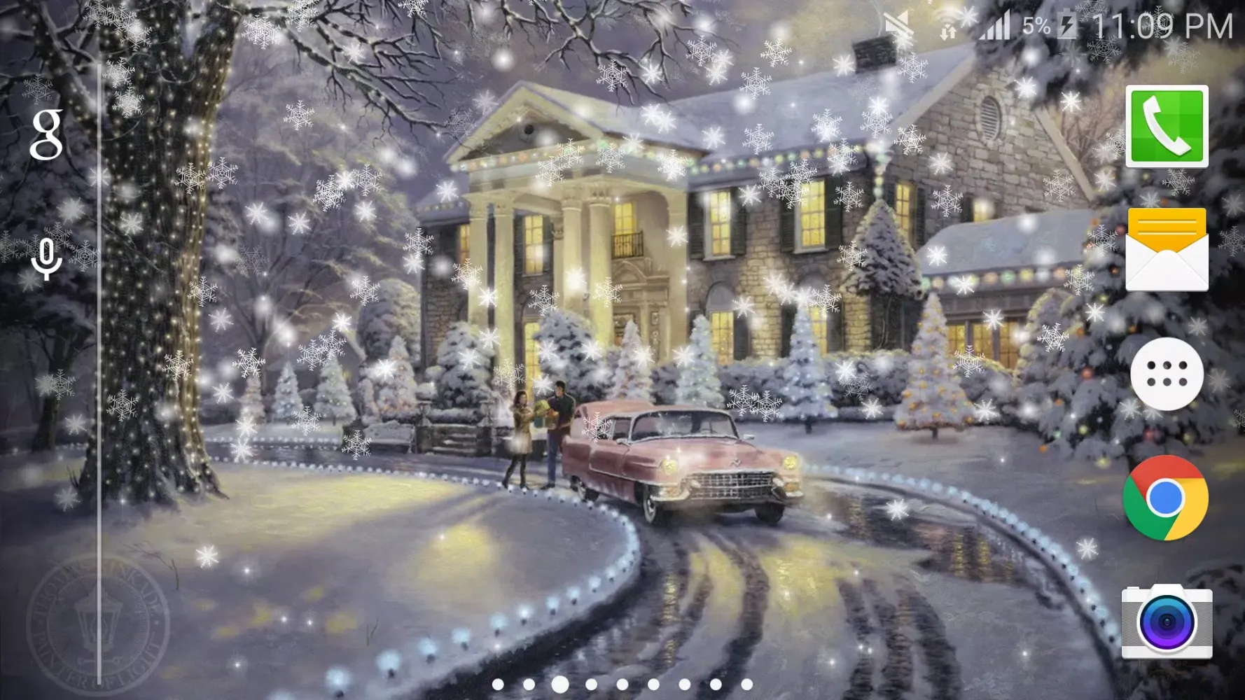 تصاویر Fairy Tale Snow Live Wallpaper