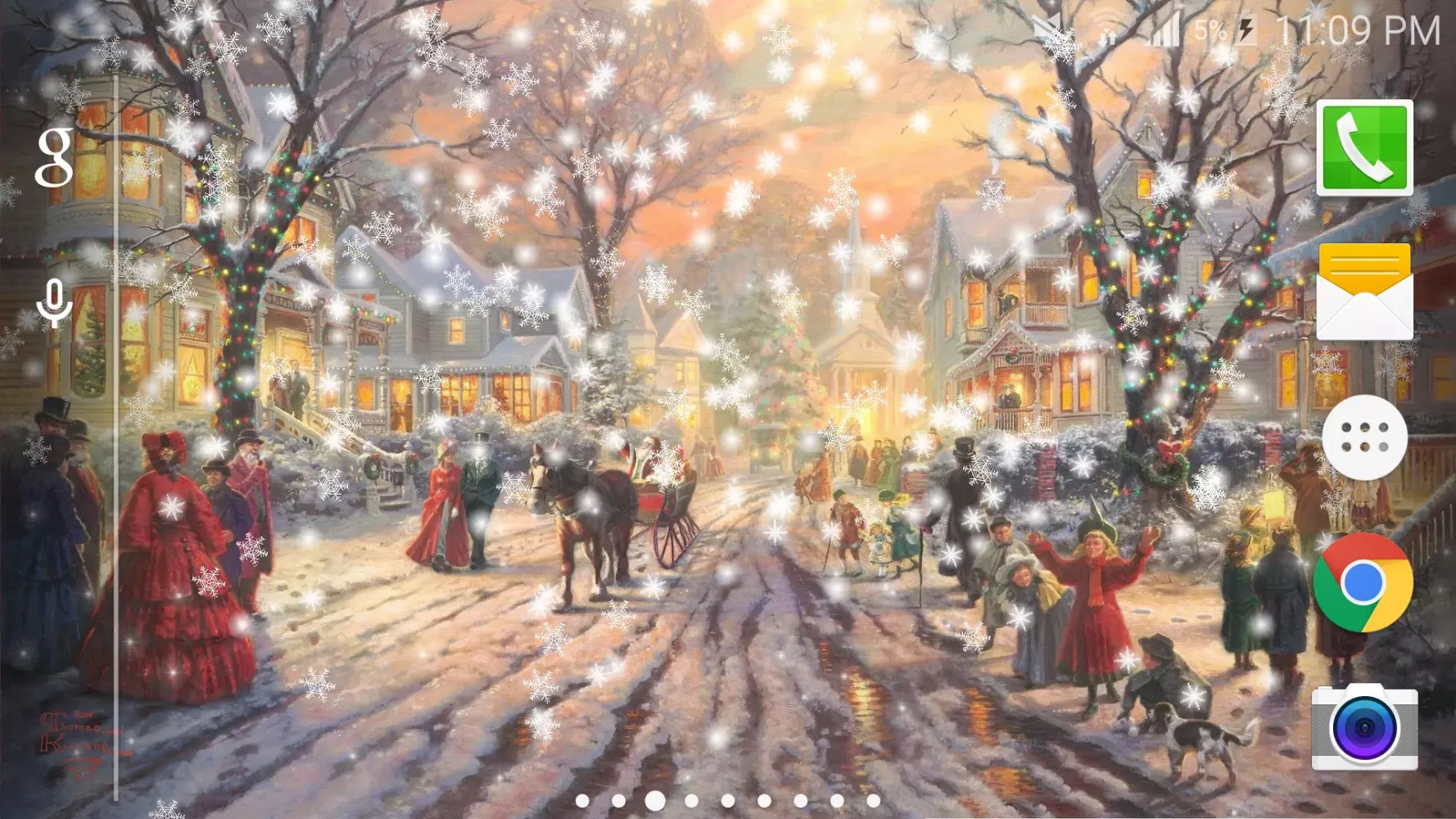 تصاویر Fairy Tale Snow Live Wallpaper