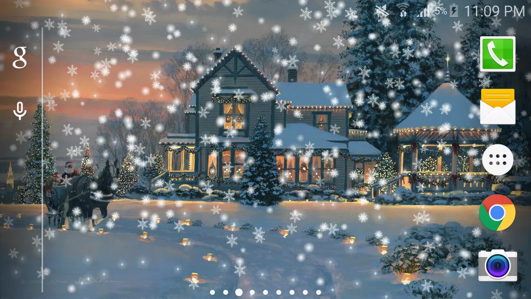تصاویر Fairy Tale Snow Live Wallpaper