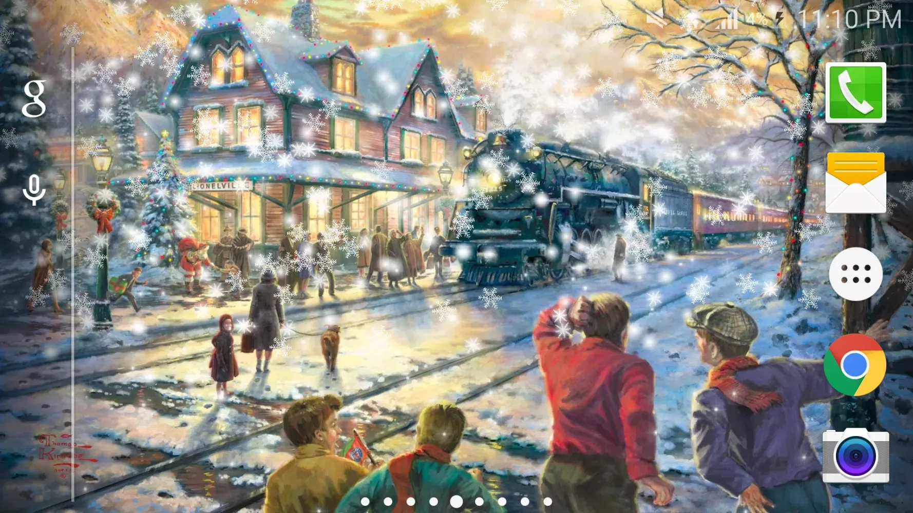 تصاویر Fairy Tale Snow Live Wallpaper