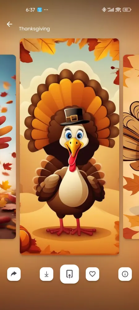 Thanksgiving Live Wallpapers Screenshots