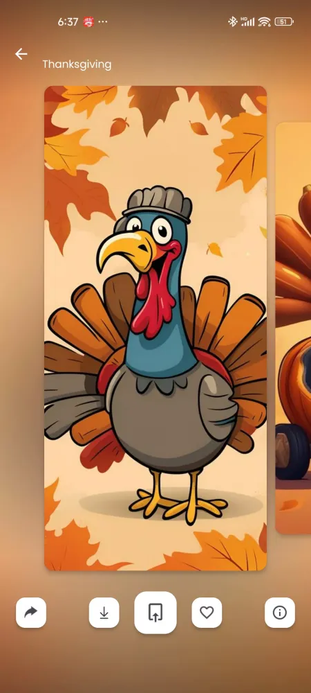 Thanksgiving Live Wallpapers Screenshots