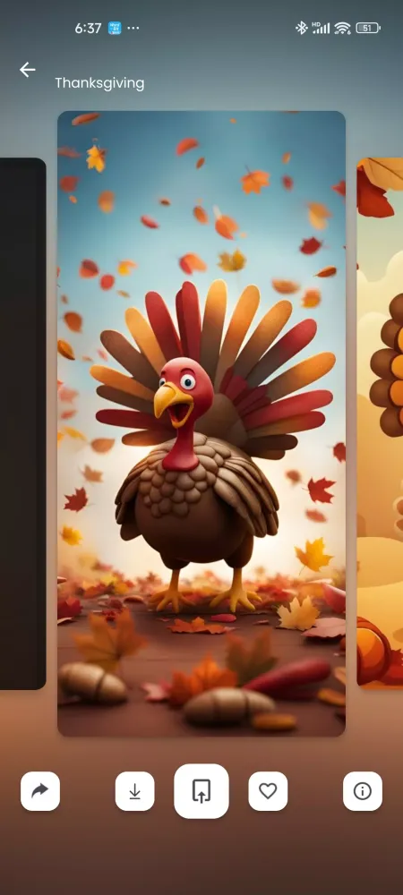 Thanksgiving Live Wallpapers Screenshots