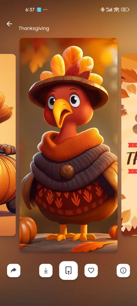 Thanksgiving Live Wallpapers Screenshots
