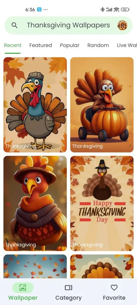 Thanksgiving Live Wallpapers Screenshots