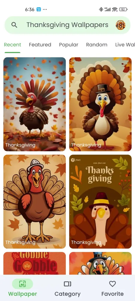Thanksgiving Live Wallpapers Screenshots