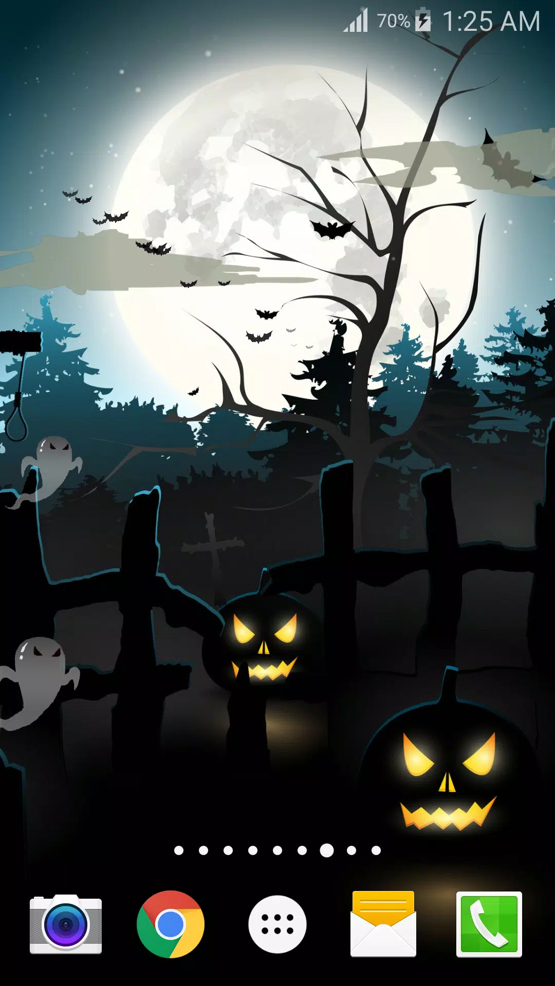 Halloween Live Wallpaper PRO Screenshots