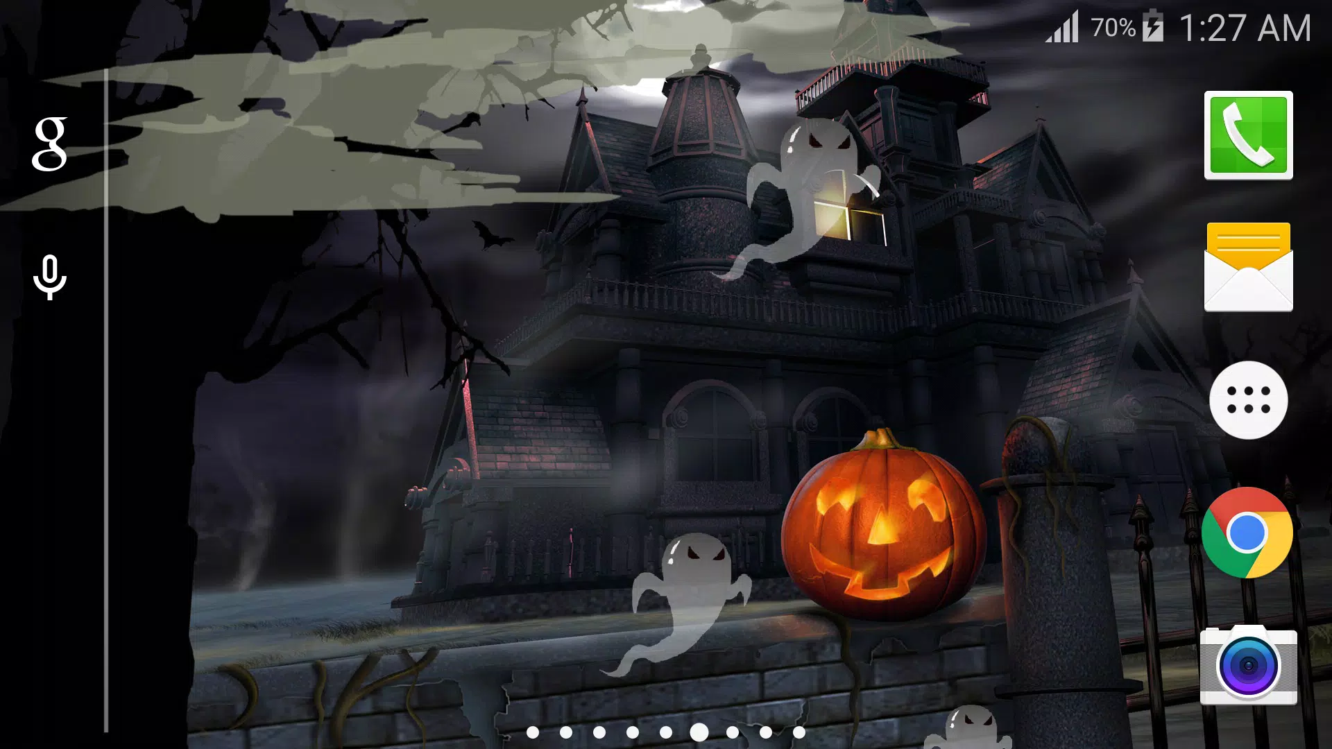 Halloween Live Wallpaper PRO Screenshots